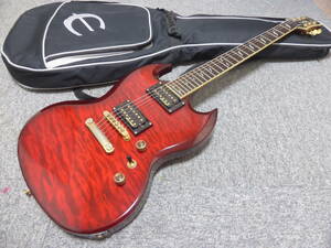 ■Epiphone SG CUSTOM Prophecy★GLOVERペグ DURTY FINGERS P.U搭載 