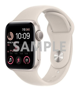 SE no. 2 generation [40mm GPS] aluminium Star light Apple Watch...