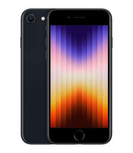 iPhoneSE 第3世代[128GB] au/UQ MMYF3J ミッドナイト【安心保 …