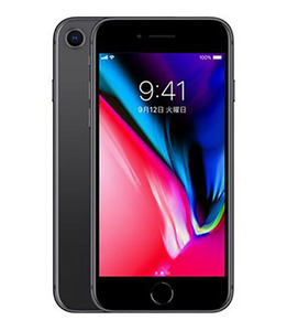 iPhone8[256GB] au NQ842J スペースグレイ【安心保証】