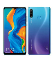 HUAWEI P30 lite Premium HWV33[128GB] au ピーコックブルー …_画像1