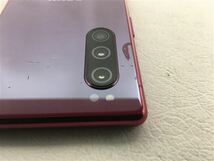 Xperia 5 901SO[64GB] SoftBank レッド【安心保証】_画像4