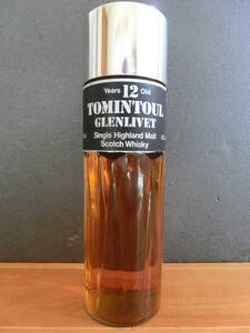 ●１円スタート！「年代物 スコッチウイスキー TOMINTOUL GLENLIVET トミントール グレンリベット 12年 古酒 未開栓」●