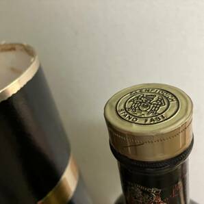 【希少】グレンフィディック750ｍｌ43度オールドボトル 円筒形缶箱付きスコッチ古酒ウイスキーの画像3