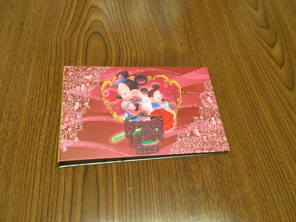 ●未使用●ディズニー Season of the Heart2008 フォトアルバム(28ポケット、フォトフレームカード4枚付き)