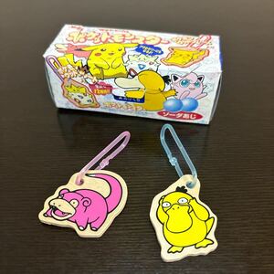 ご注意！ ポケモンウッドプレート コダック ヤドン ポケモン ポケットモンスター 明治フーセンガム