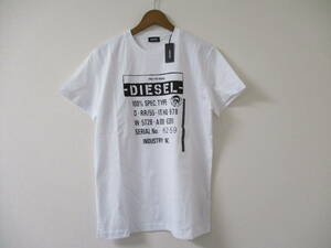 ☆DIESEL/ディーゼル☆未使用 T-DIEGO-S1 サイズ：L　ホワイト 半袖Tシャツ 