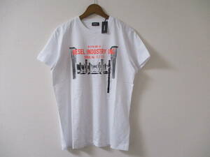 ☆DIESEL/ディーゼル☆未使用 T-DIEGO-S13　半袖Tシャツ サイズ：L ホワイト