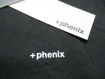 ☆＋phenix/プラスフェニックス☆未使用 スリーブロゴ長袖Tシャツ サイズ：XL ブラック アウトドア レジャーアクティブ スポーツ ジム_画像6