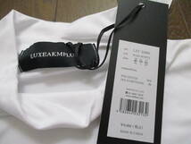 ☆LUXE AKM PLUS/リュクスエイケイエムプラス☆未使用 袖ロゴモックネック長袖Tシャツ サイズ：XL ゴルフ ジム トレーニング スポーツ_画像8