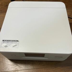 1円スタート！ EPSON EP-881AW インクジェットプリンター エプソン カラリオ ホワイト 印刷出来ますがジャンク品としてお考えください。