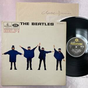 【1stプレス】UKモノラル盤イエローパーロフォン　マト2/2　HELP!　ビートルズ　THE BEATLES