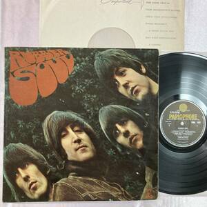 【ラウドカット】1stプレス　マト1/1　UKモノラル盤　イエローパーロフォン　RUBBER SOUL　ビートルズ　THE BEATLES