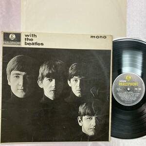 UKモノラル盤　イエローパーロフォン　2ndプレス　マト7N/7N　WITH THE BEATLES　ビートルズ　THE BEATLES