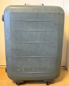 Samsonite WORLDPROOF サムソナイト　スーツケース　81リットル　鍵2本　純正ハンガー1本　Greenish Gray 緑系　日本製