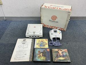 Dreamcast ドリームキャスト 本体 HKT-3000 SEGA セガ ゲーム機 動作未確認 ソフト付き ドリームパスポート3 シェンムー 