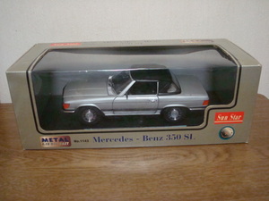 ■送料込み!■Sun Star/サンスター製 1/18 ダイキャストカー■Mercedes-Benz 350SL / メルセデスベンツ 350SL■シルバー■