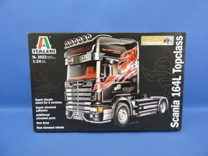 34-I1 イタレリ 1/24 Scania 164L Topclass スカニア 164L トップクラス トラクターヘッド プラモデル