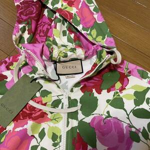 ● Gucci Gucci x Kenscot Pink Floral Pattern Jacket New XXS