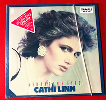 超美盤《貴重見本盤》キャシーリン ストレンジャーズ アイズ CATHI LINN STRANGER'S EYES 25K-5★LP レコード シュリンク破れ（F1)_画像1