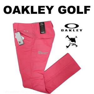 ■【82】秋冬 定価13,200円 OAKLEY オークリー GOLF SKULL 保温 コーデュロイ パンツPINK■