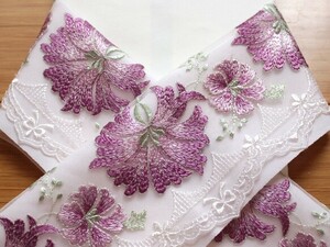 * race half collar [purple flower]