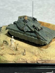 1/144ワールドタンクミュージアム イスラエル軍　メルカバMK.Ⅲ戦車 ジオラマ完成品海洋堂 WTM