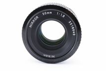 ■美品■NIKON AI-S NIKKOR 50mm F1.8■F164 ニコン_画像3