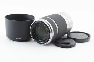 ■美品■SONY E 55-210mm F4.5-6.3 OSS SEL55210 シルバー■D106 ソニー