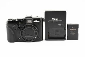 ■美品■NIKON COOLPIX P7100 ブラック■C796 ニコン