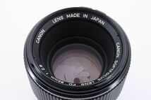 ■新品級■CANON SOFTFOCUS NEW FD 85mm F2.8■D126 キャノン_画像10