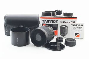 ■美品■TAMRON SP 500mm F8 TELE MACRO NIKON ミラーレンズ 55BB■C854 タムロン ニコン