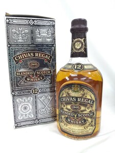 未開栓 CHIVAS REGAL 12年 ウイスキー シーバスリーガル 750ml 40度 SCOTCH WHISKY jL1◇10