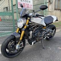 ドゥカティ モンスター 1200Ｓ Ｍ603 ABS 純正オーリンズ ブレンボ Puigスクリーン 全国配送 売切 検)R nineT DUCATI ＋_画像7