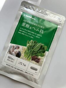 葉酸＆ヘム鉄 カルシウム ビタミン入り 約3ヶ月分 ビタミン サプリ ビタミン vitamin 健康食品　シードコムス