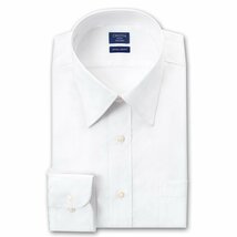 TT155 百貨店モデル CHOYA SHIRT FACTORY 定価9130円 白 定番 綿100％形態安定 長袖ドレスシャツ 新品 46-86 3XL チョーヤ ワイシャツ_画像2