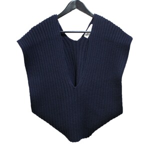 EXTREME CASHMERE エクストリームカシミヤ 23AW wiebke Rib Vest． リブベスト ニット 8073000145936