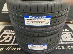 特価◆23年製 2本Set!! 325/30R21 TOYO プロクセ ススポーツ2 ポルシェ パナメーラ 911 BMW X5 F15 E70 タイヤ交換 東京 町田