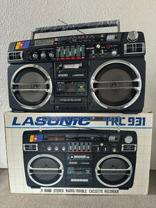 LASONIC TRC-931 ラジカセ BOOMBOX ブームボックス ラソニック　ラゾニック デットストック品