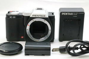 ■極上品■ PENTAX ペンタックス K-01 ボディ ブラック ☆シャッター回数わずか 約 467回！ ＃7634