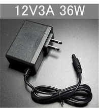 汎用 ACアダプター 12V3A 外付けHDD対応 プラグサイズ5.5×2.5/2.1mm（12V 2.5A、2A、1.5A) AC/DCアダプター スイッチング電源、_画像1