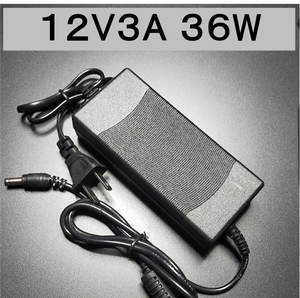 ノイズフィルター付 ACアダプター 12V3A プラグサイズ5.5×2.5/2.1mm （12V 2.5A 2A 1.5A 1A) AC/DCアダプター スイッチング電源、