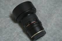 【美品】SAMYANG サムヤン 14mm F2.8 ED AS IF UMC SonyEマウント用　ブラックミストフィルター付_画像1