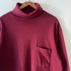 80s 90s Eddie Bauer чёрный бирка ta-toru шея карман cut and sewn M USA производства Vintage 80 годы 90 годы Eddie Bauer long T футболка 