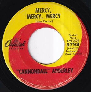 Cannonball Adderley - Mercy, Mercy, Mercy / Games (A) K464