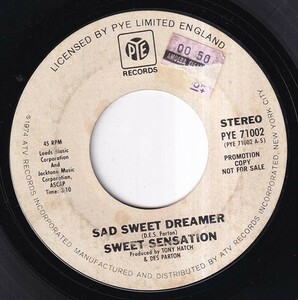 Sweet Sensation - Sad Sweet Dreamer (C) K363