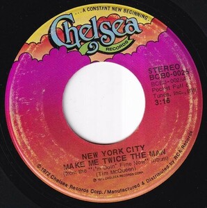 New York City - Make Me Twice The Man / Uncle James (A) K175