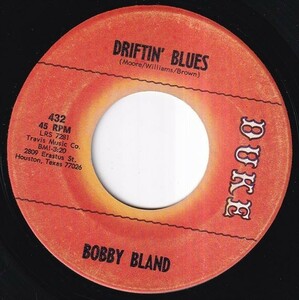 Bobby Bland - Driftin' Blues / A Piece Of Gold (A) K694
