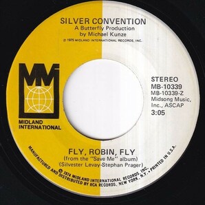 Silver Convention - Fly, Robin, Fly / Tiger Baby (A) K644の画像1