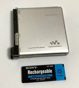 【ジャンク】SONY ソニー Hi-MDウォークマン MZ-RH1 MDプレーヤー WALKMAN I240105